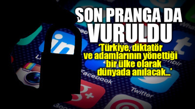 Sansür yasasının hapis cezasını öngören maddesi AKP-MHP oylarıyla kabul edildi