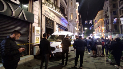 Taksim'de bir polis intihar girişiminde bulundu