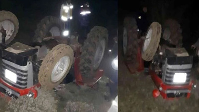 Tarlada facia: Devrilen traktörün altında kalan çiftçi hayatını kaybetti