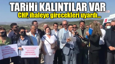 AKP'li belediye, 164 futbol sahası büyüklüğündeki arsayı satışa çıkardı