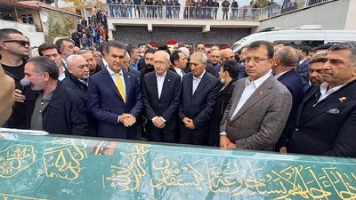 CHP lideri Kemal Kılıçdaroğlu, kardeşi Celal Kılıçdaroğlu'nu son yolculuğuna uğurladı