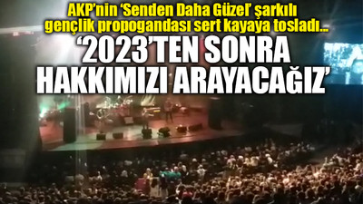 Duman'dan Erdoğan ve AKP'ye tarihi ayar... Z kuşağı konseri seçim için inletti