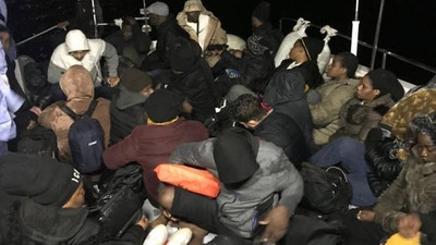 Ege Denizi'nde Yunan unsurlarınca Türk karasularına itilen 199 düzensiz göçmen kurtarıldı