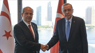 Erdoğan, KKTC Cumhurbaşkanı Ersin Tatar ile görüştü