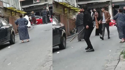 Fatih'te yabancı uyruklu iki grup arasında bıçaklı sopalı kavga: 4 yaralı