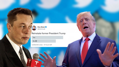 Twitter'da sandıktan 'evet' çıktı: Trump'ın hesabı yeniden açıldı
