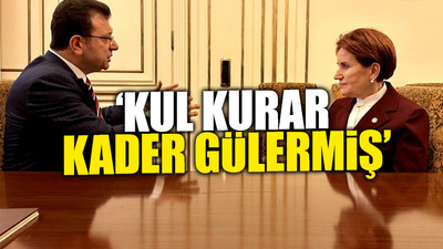 Akşener'den AKP iktidarına 'İmamoğlu' göndermesi