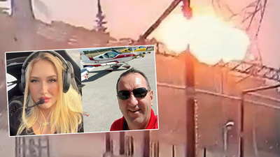 Bursa’daki uçak kazasının kamera görüntüsü ortaya çıktı