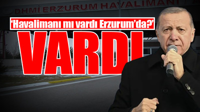 Erdoğan'ın 'Biz yaptık' ısrarı sürüyor: Bu kez 1993 yılında açılan havalimanını işaret etti...
