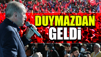 Erdoğan’ın mitinginde AKP’li Başkan için istifa sloganı attılar