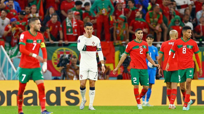 Fas mucizesi devam ediyor: Portekiz'i tek golle geçtiler