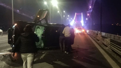 FSM Köprüsü'nde zincirleme kaza