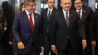 Kılıçdaroğlu ile Davutoğlu bir araya geldi