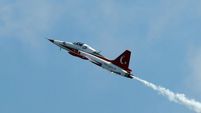 Konya’da askeri eğitim uçağı düştü, pilot atlayarak kurtuldu