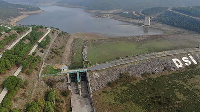 Alibeyköy Barajı 10 yılın en düşük seviyesinde