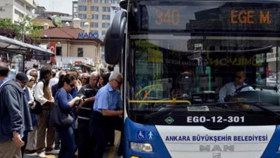 Ankara'da toplu ulaşıma zam gündemi