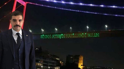 Sinan Ateş suikastı Boğaziçi Köprüsü'ne yansıtıldı: Katillerini bulun