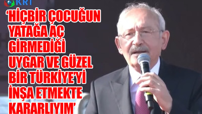 CHP lideri Kılıçdaroğlu İzmir'de okul temel atma töreninde konuştu