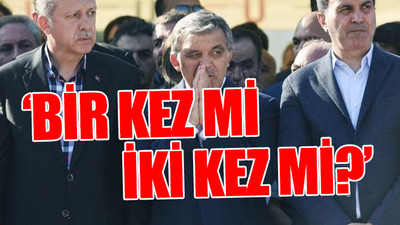 Erdoğan'dan 'Abdullah Gül'e yasak' 