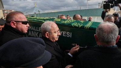 Kılıçdaroğlu, Murat Karayalçın'ın ağabeyinin cenaze törenine katıldı