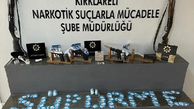 Kırklareli'de uyuşturucu operasyonu: 28 gözaltı
