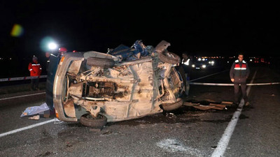Manisa'da trafik kazası: 2 kişi hayatını kaybetti