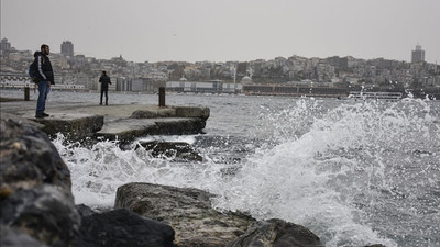 Meteoroloji'den Marmara Bölgesi için fırtına uyarısı