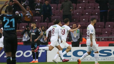 Trabzonspor'a bir şok da Hatayspor deplasmanından