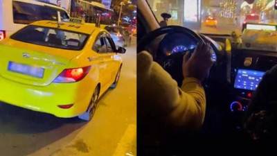 Turistten fazla para isteyen taksici, polis çağırınca kaçtı