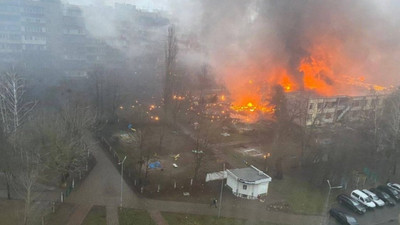 Ukrayna'da helikopter düştü: İçişleri Bakanı dahil 16 kişi hayatını kaybetti