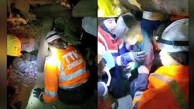 7 yaşındaki Ahmet, 70 saat sonra enkazdan sağ kurtarıldı