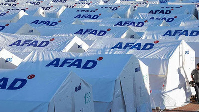 AFAD, hangi ilde kaç çadır olduğunu açıkladı