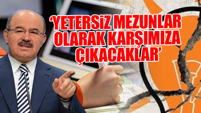 AKP'nin eski Milli Eğitim Bakanı Hüseyin Çelik, uzaktan eğitim kararına tepki gösterdi