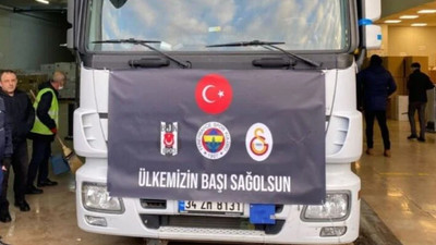 Beşiktaş, Fenerbahçe ve Galatasaray'ın 'Dostluk TIR'ları yola çıktı