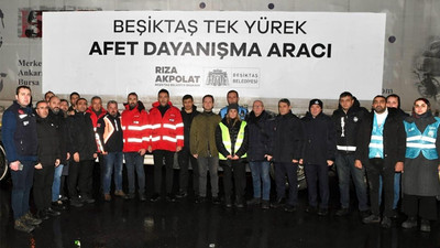 Beşiktaş’ın yardım tırları deprem bölgesine doğru yola çıktı
