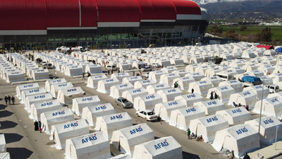 Bir skandal da AFAD'dan: Almanya'nın gönderdiği çadırlara kendi logosunu basmış