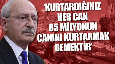 CHP lideri Kılıçdaroğlu, Osmaniye'de depremzedeleri ziyaret etti