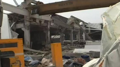 Kahramanmaraş'ta deprem sonrası fabrika çöktü: Ölü ve yaralılar var