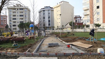 Karlıktepe’deki spor parkı projesinde sona yaklaşıldı