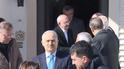 Kılıçdaroğlu, Deniz Baykal'ın ailesine taziye ziyaretinde bulundu