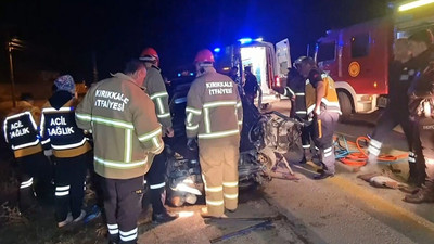Kırıkkale'de kaza: 1 ölü 3 yaralı