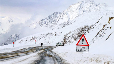 Meteoroloji çığ tehlikesine karşı uyardı: Yoğun kar yağışı bekleniyor