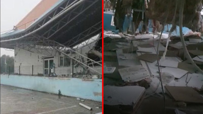 Özel okuldan skandal paylaşım: Öğretmenler yıkılan okulu yeniden inşaya çağrıldı
