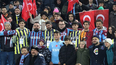 Tüm renkler Türkiye için bir oldu, Trabzonspor kazandı