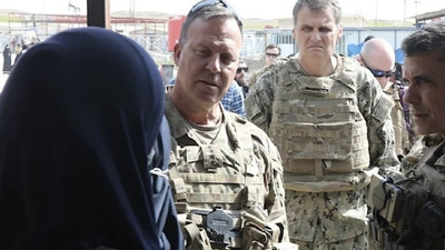 ABD Komutanı, terör örgütünü ziyaret etti