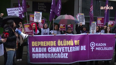 Ankara'da kadınların eylemine polis müdahalesi