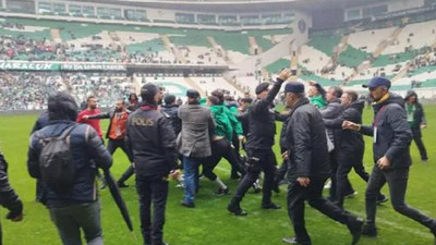 Bursa'daki olaylı Amedspor maçı sonrası gözaltına alınan 9 kişi serbest