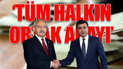 Demirtaş Kılıçdaroğlu'nun adaylığıyla ilgili konuştu