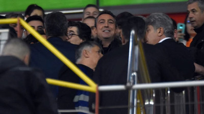 Fenerbahçe Başkanı Ali Koç'tan 'deplasman yasağı' protestosu