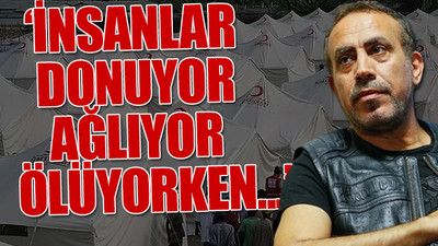 Haluk Levent skandala ilişkin konuştu: Kızılay çadır satmamalıydı ama...